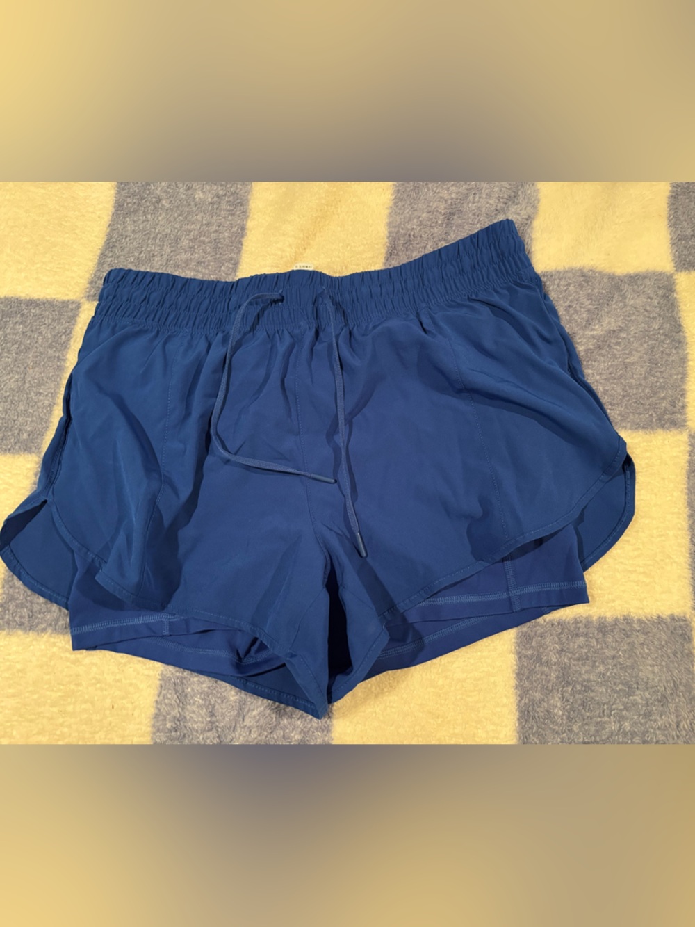 90 Degree By Reflex Women's Royal Blue Athletic Shorts
